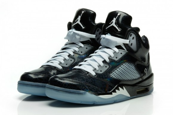 New Nike Air Jordan 5 Midnight Retro Dark Blue White Shoes - Click Image to Close