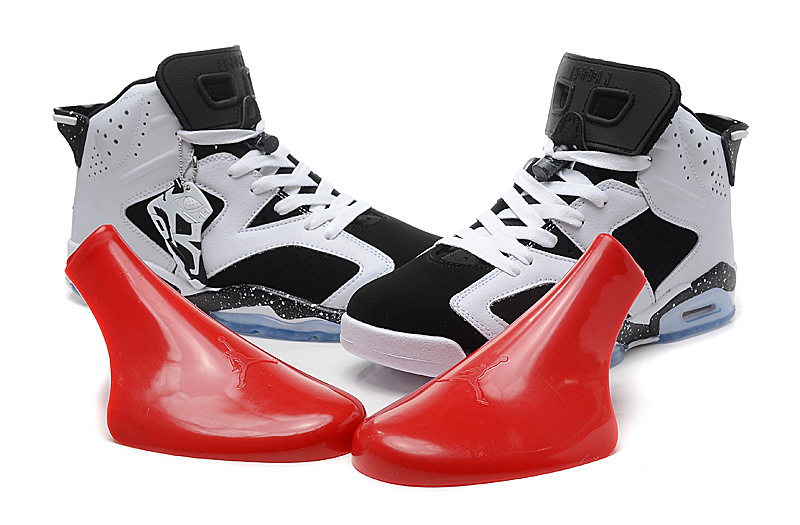 New Nike Jordan 6 Oreo Shoes White Black