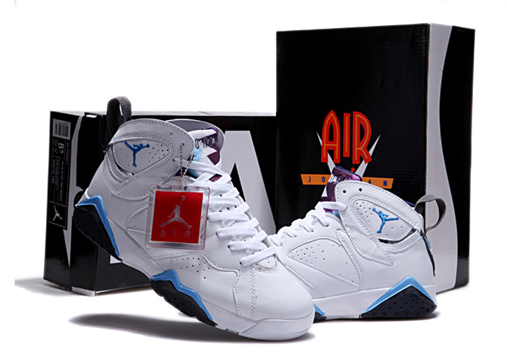 baby blue jordan 7s