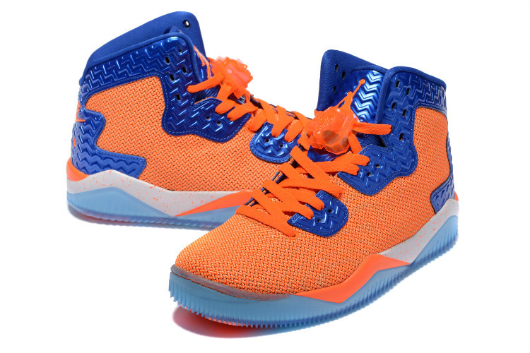 2016 Nike Jordan Spizike 2 Orange Blue Shoes - Click Image to Close