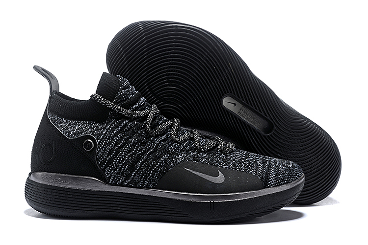 New KD Durant 11 Black Grey Twilight Shoes - Click Image to Close