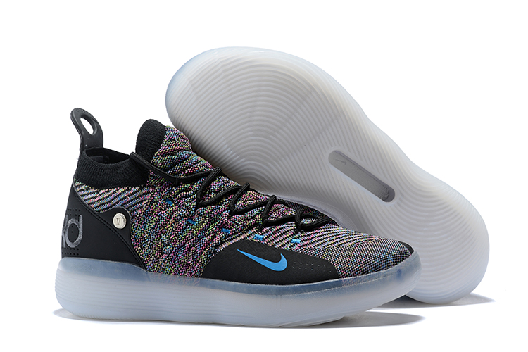 New KD Durant 11 Black Rainbow Shoes