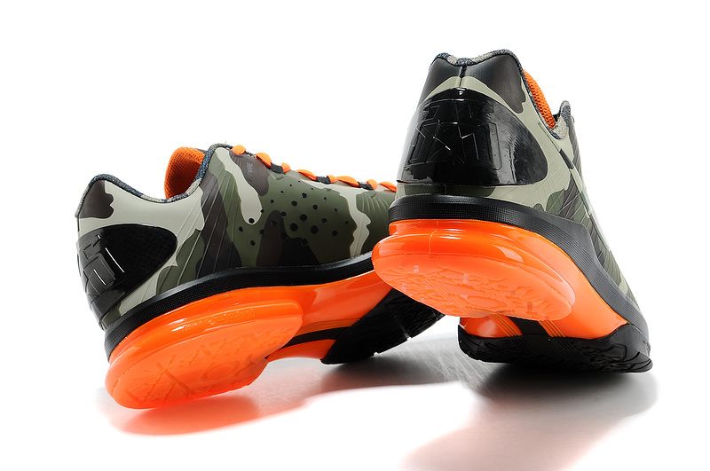 2014 Kevin Durant 5 Shoes Low Camo Orange Shoes - Click Image to Close