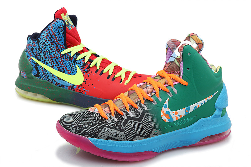 rainbow nike basketball shoes