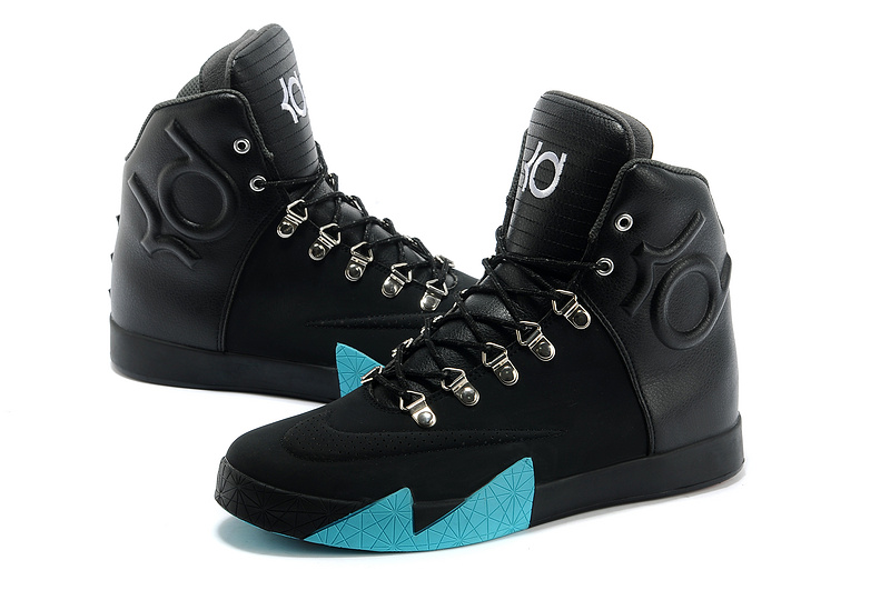 Nike Kevin Durant 6 NSW Lifestyle Black Blue Shoes - Click Image to Close