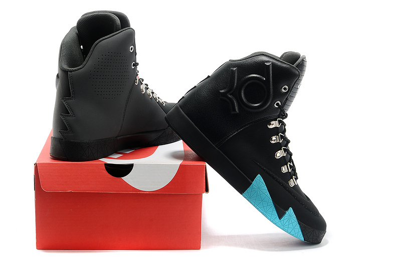 Nike Kevin Durant 6 NSW Lifestyle Black Blue Shoes - Click Image to Close