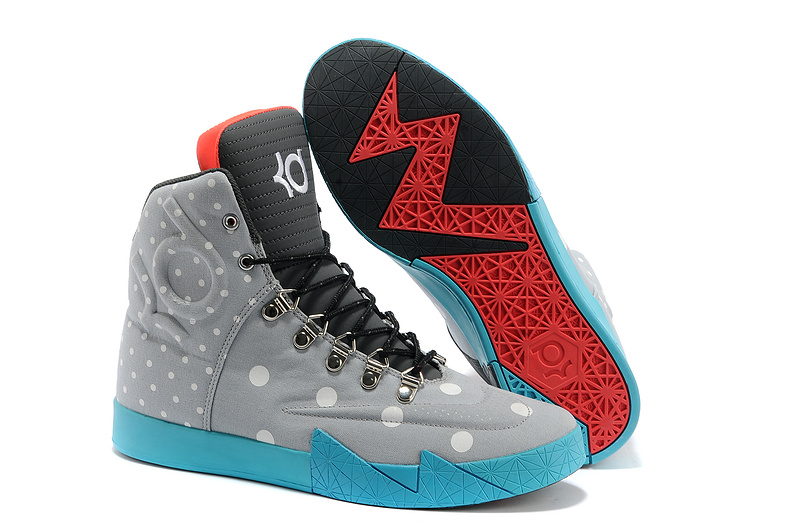 Nike Kevin Durant 6 NSW Lifestyle Grey Black Blue Shoes