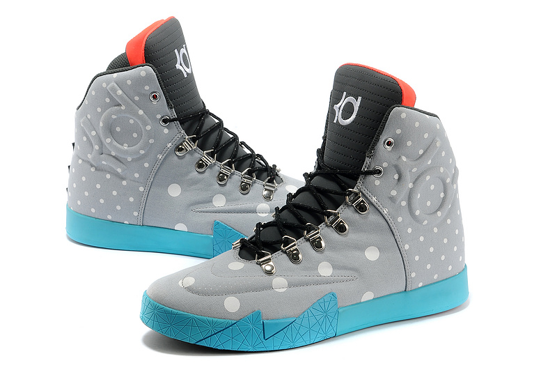 Nike Kevin Durant 6 NSW Lifestyle Grey Black Blue Shoes - Click Image to Close