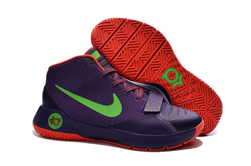 New Kevin Durant 8 Simple Purple Green Red Shoes