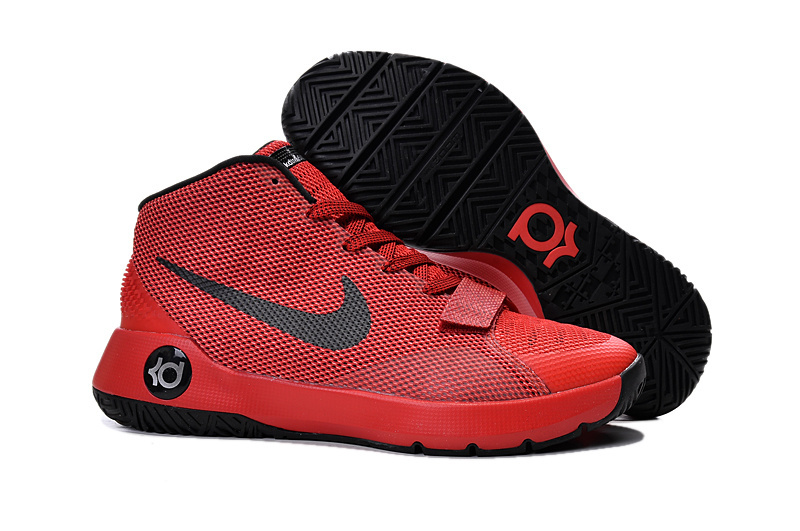 New Kevin Durant 8 Simple Red Black Shoes