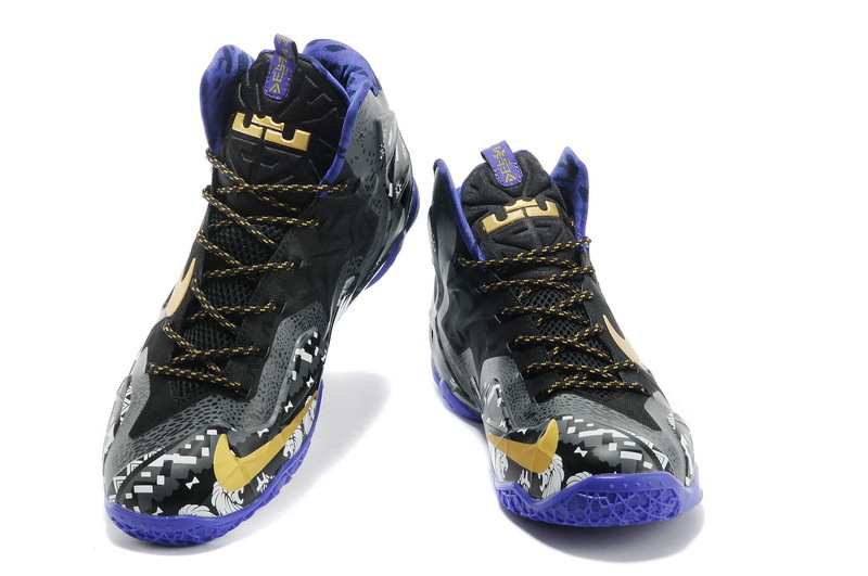 Lebron James 11 Black People Edition Black Blue