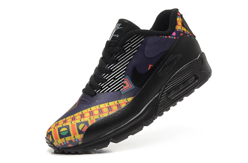 2016 Newest Nike Air Max 90 Black Yellow - Click Image to Close