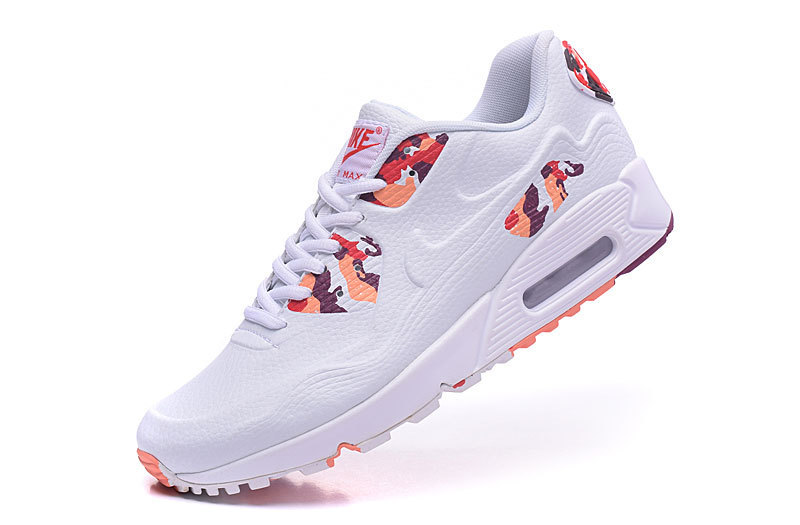 2016 Nike Air Max 90 Leather White Colorful