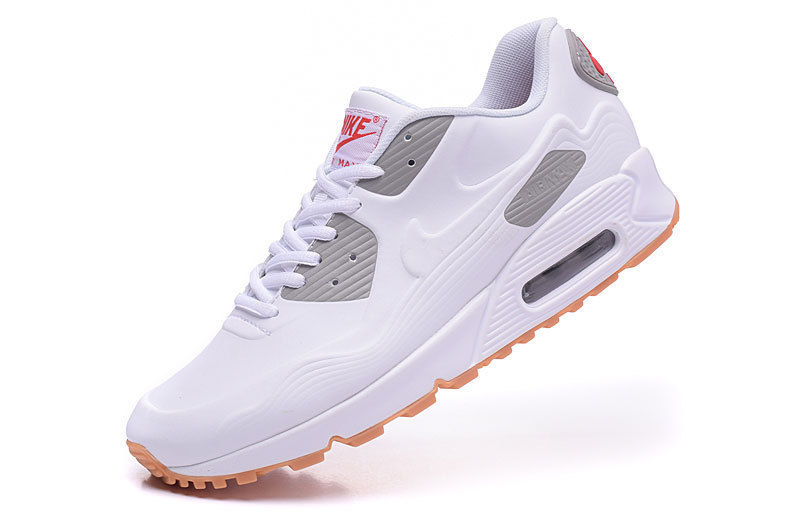 2016 Nike Air Max 90 Leather White Yellow - Click Image to Close