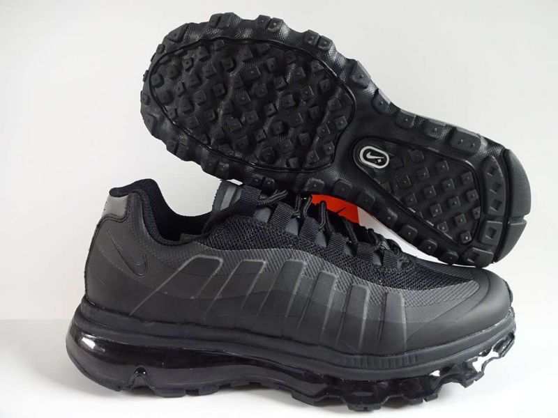 2016 Nike Air Max 95 All Black Shoes - Click Image to Close