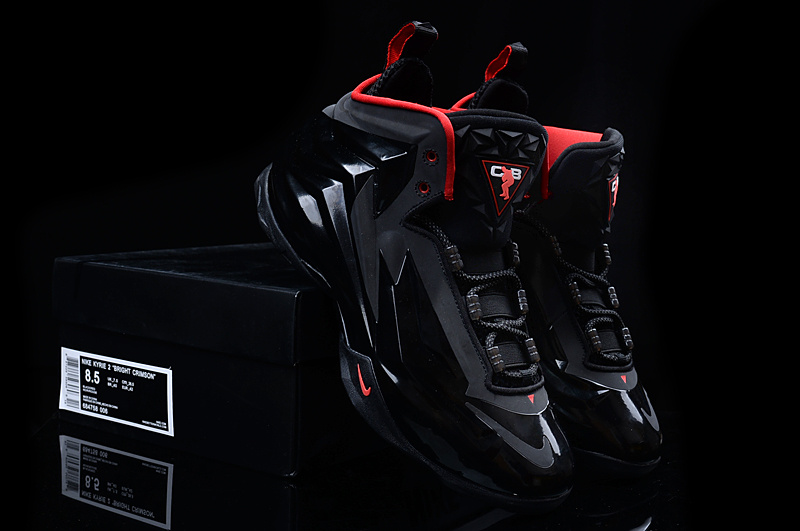 New Nike Chuck Posite Barkley Black Red Shoes - Click Image to Close