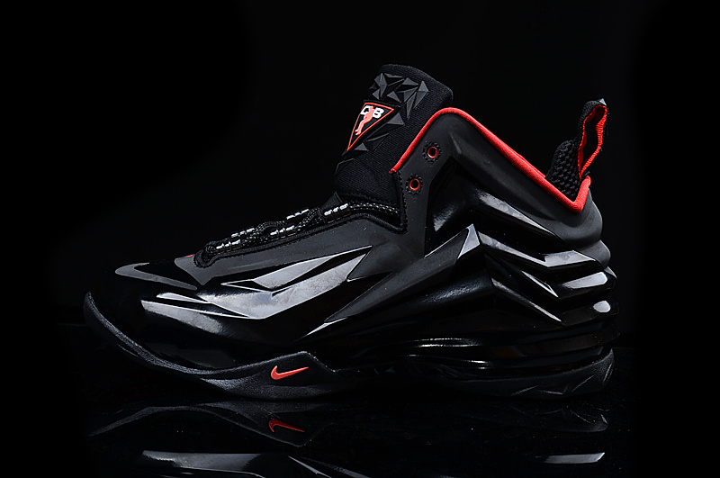 New Nike Chuck Posite Barkley Black Red Shoes - Click Image to Close