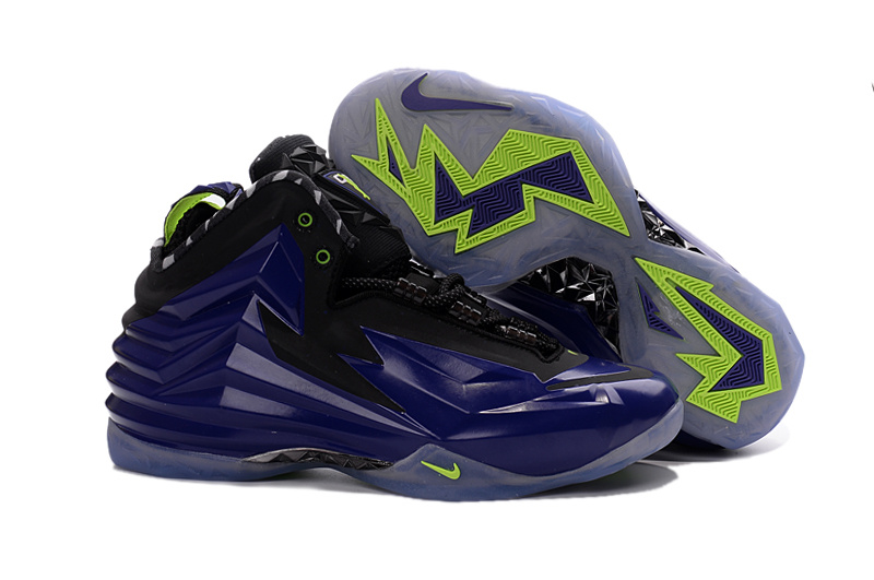 New Nike Chuck Posite Barkley Purple Black Green Shoes