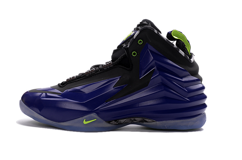 New Nike Chuck Posite Barkley Purple Black Green Shoes - Click Image to Close