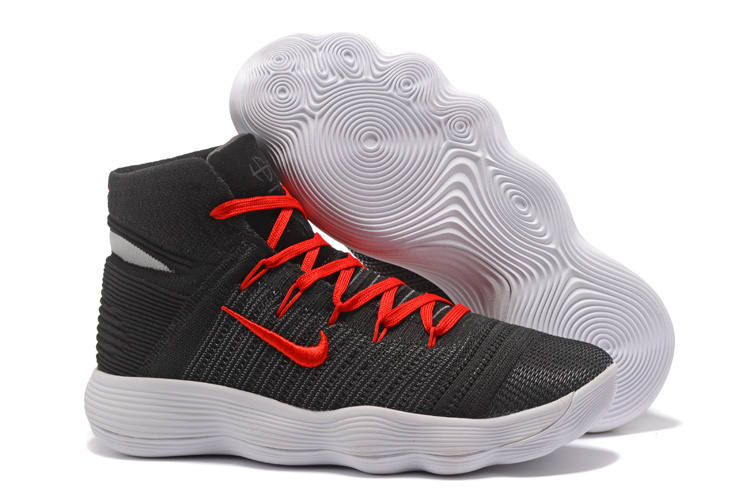 New Nike Hyperdunk 2017 Black Red White Shoes