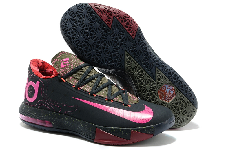 Nike Kevin Durant 6 Low Black Pink