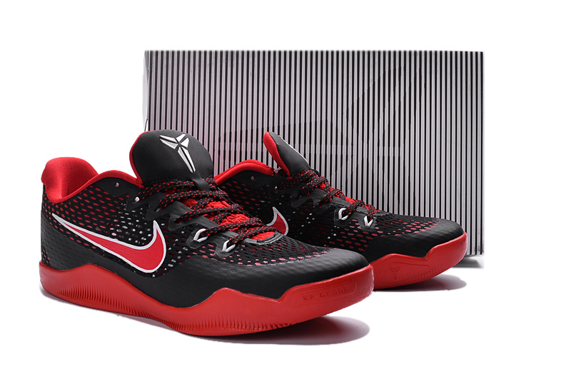 New Nike Kobe 11 EM Black Red Shoes