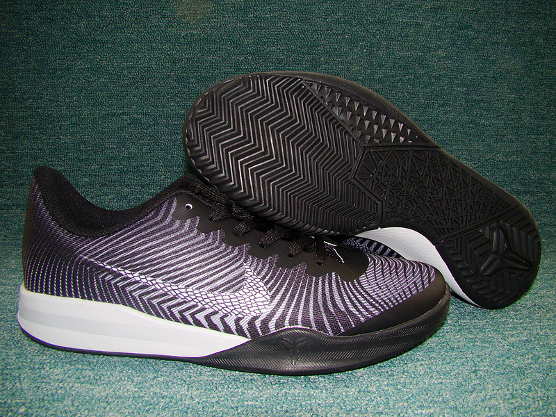 New Nike Kobe Bryant Mentality II Black Grey Shoes - Click Image to Close