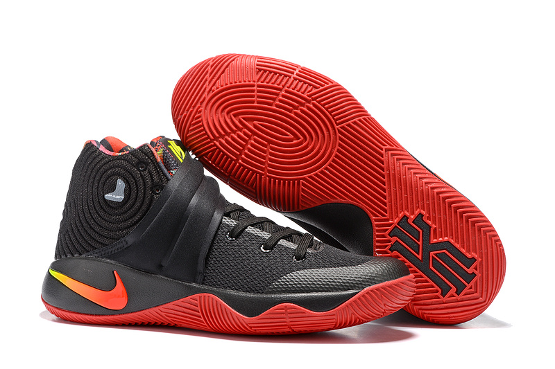 New Nike Kyrie 2 Black Red Shoes