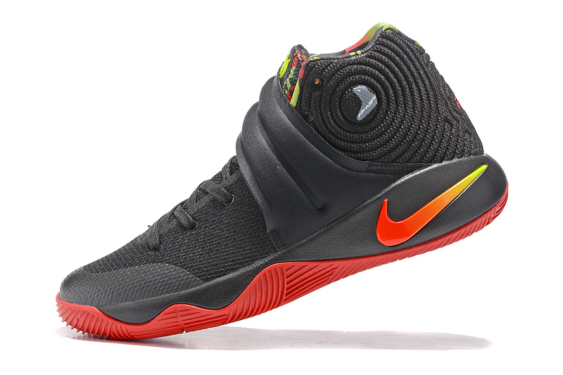 New Nike Kyrie 2 Black Red Shoes - Click Image to Close