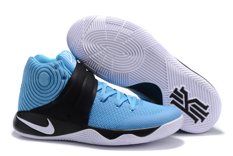 New Nike Kyrie 2 Jad Blue Black White Shoes - Click Image to Close