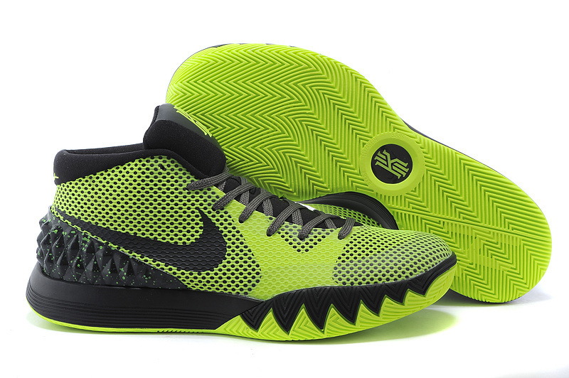 New Nike Kyrie 1 Black Green Shoes