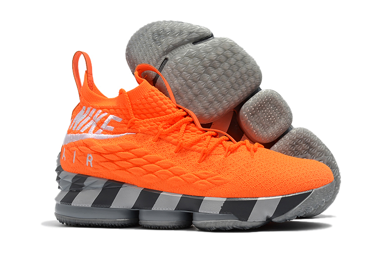 New Nike Lebron 15 Orange Shoes - Click Image to Close