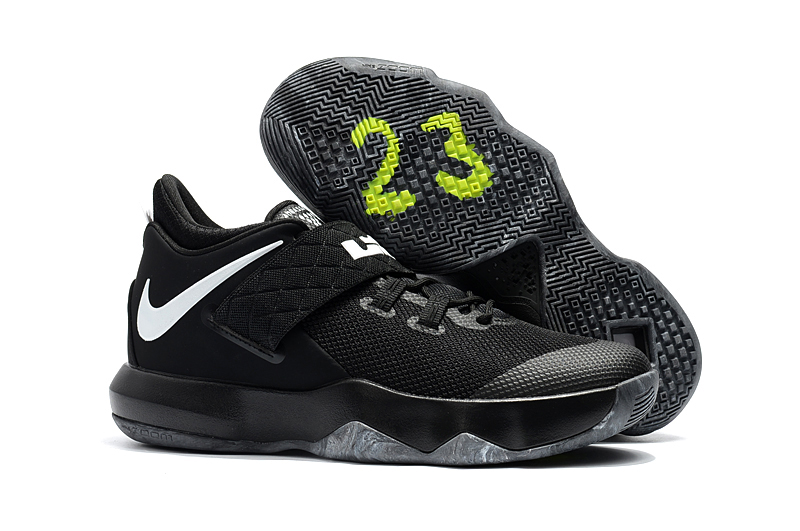 New Nike Lebron Ambassador 10 Black White SHoes For Sale - Click Image to Close