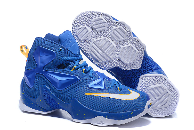 New Nike Lebron James 13 Blue White Shoes