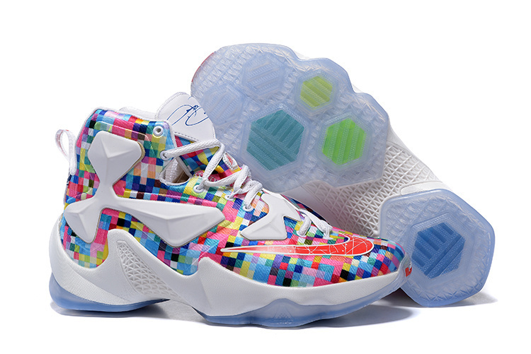 New Nike Lebron James 13 Elite Colorful Shoes - Click Image to Close