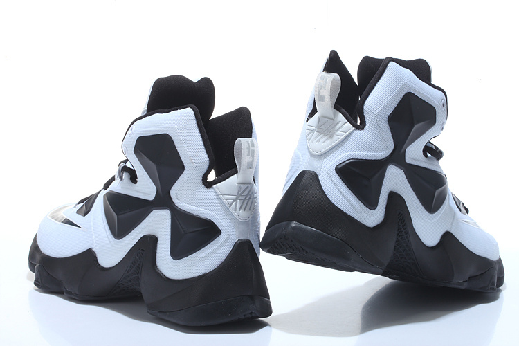 New Nike Lebron James 13 Panda White Black Shoes - Click Image to Close