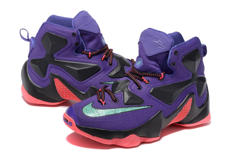 New Nike Lebron James 13 Purple Grape Shoes