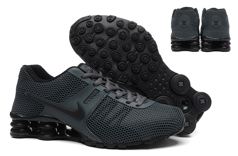 New Nike Shox Current All Black Shoes