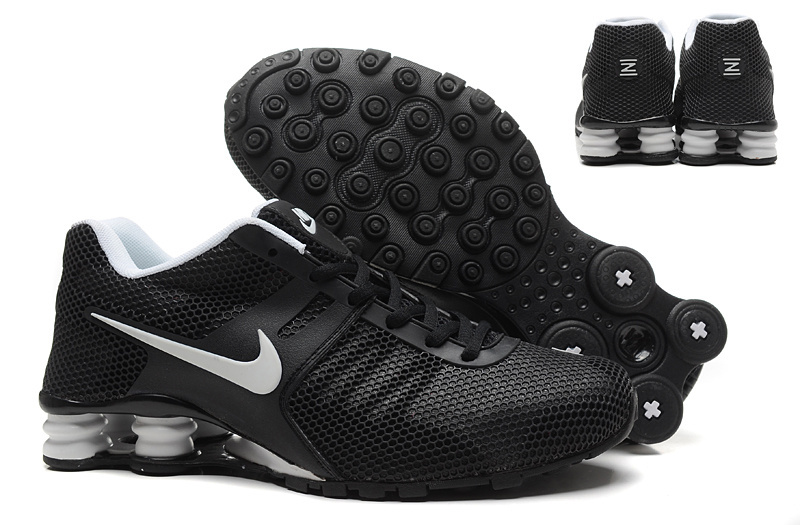 New Nike Shox Current Black Grey Shoes