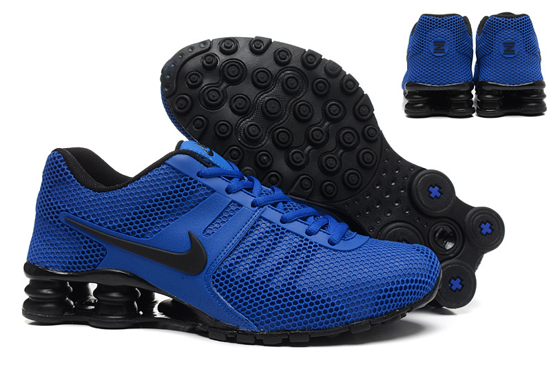 New Nike Shox Current Blue Black Shoes