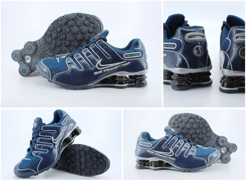 New Nike Shox NZ Dark Blue Shoes - Click Image to Close