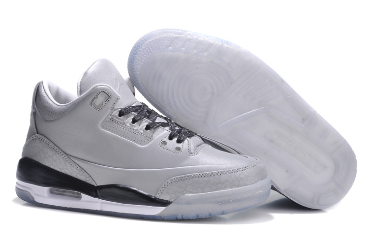 Nike Womens Jordan 5Lab3 Grey Black White Shoes