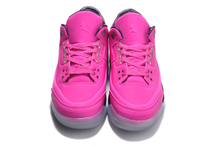 Nike Womens Jordan 5Lab3 Pink Black White Shoes - Click Image to Close