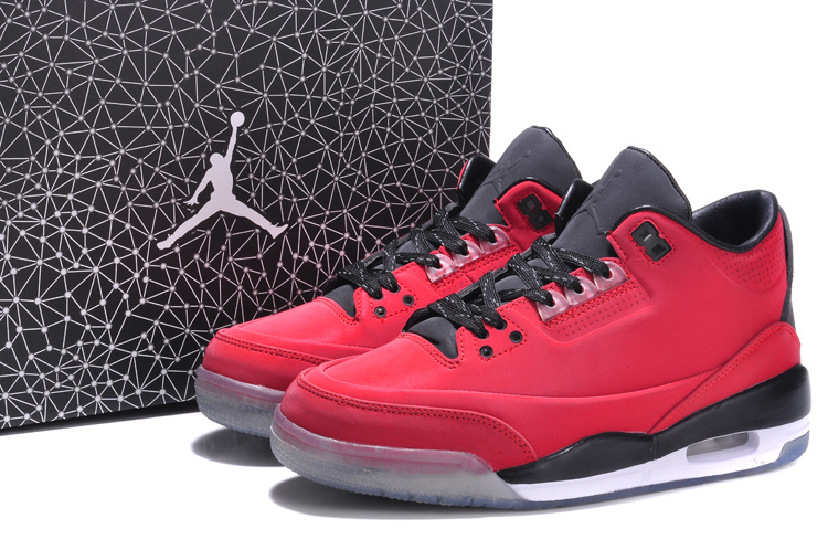 Women's Nike Jordan 5Lab3 Red Black White Shoes - Click Image to Close