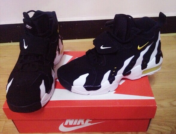 Nike Air Dairy Cow Black White Gold Shoes