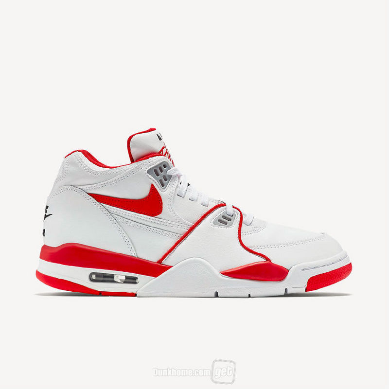 Nike Air Flight 89 Alternate White Red Shoes