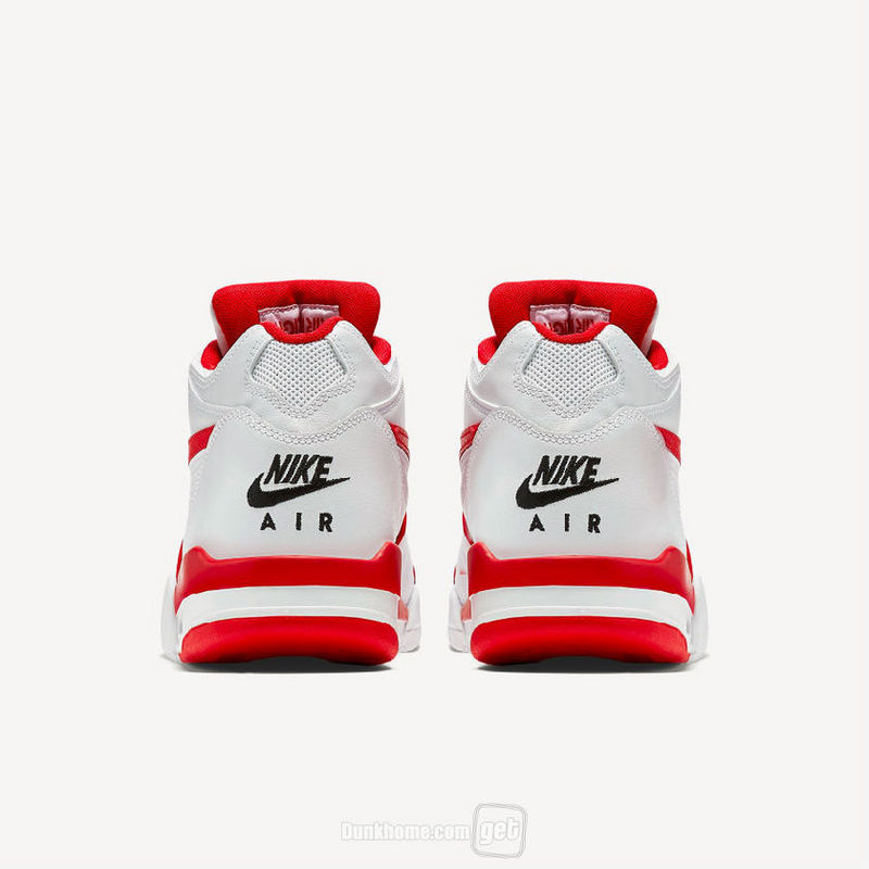 Nike Air Flight 89 Alternate White Red Shoes - Click Image to Close