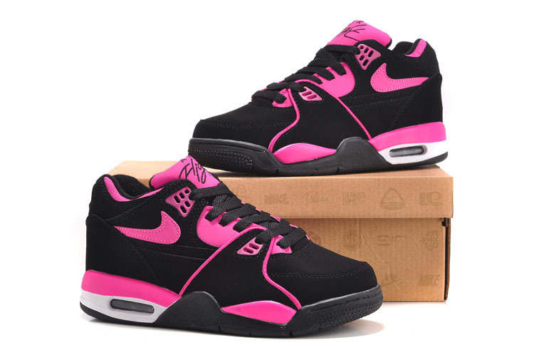Nike Air Flight 89 Black Pink For Women