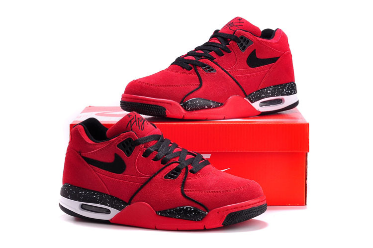 Nike Air Flight 89 Red Black Shoes