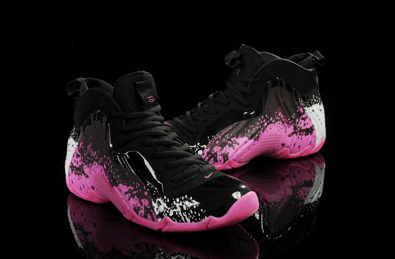 Nike Air Flightposite Black Pink Shoes